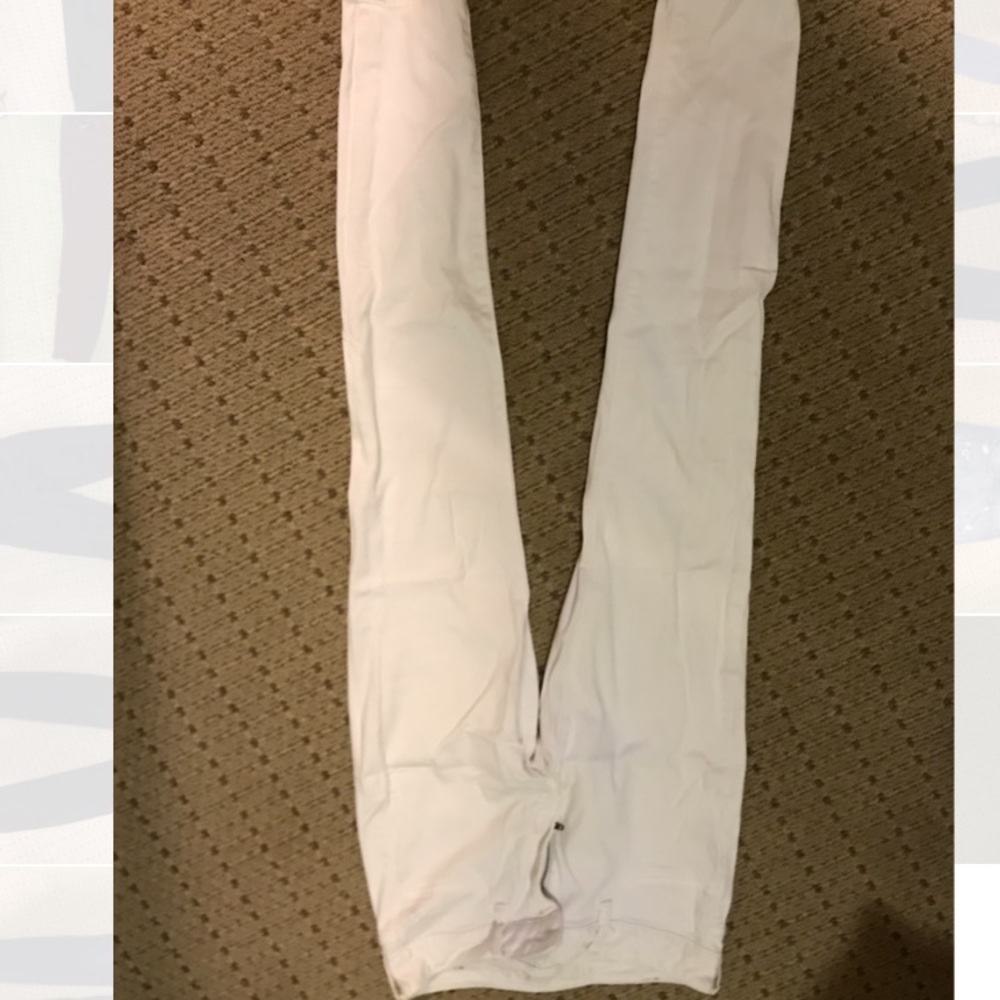 White jeans